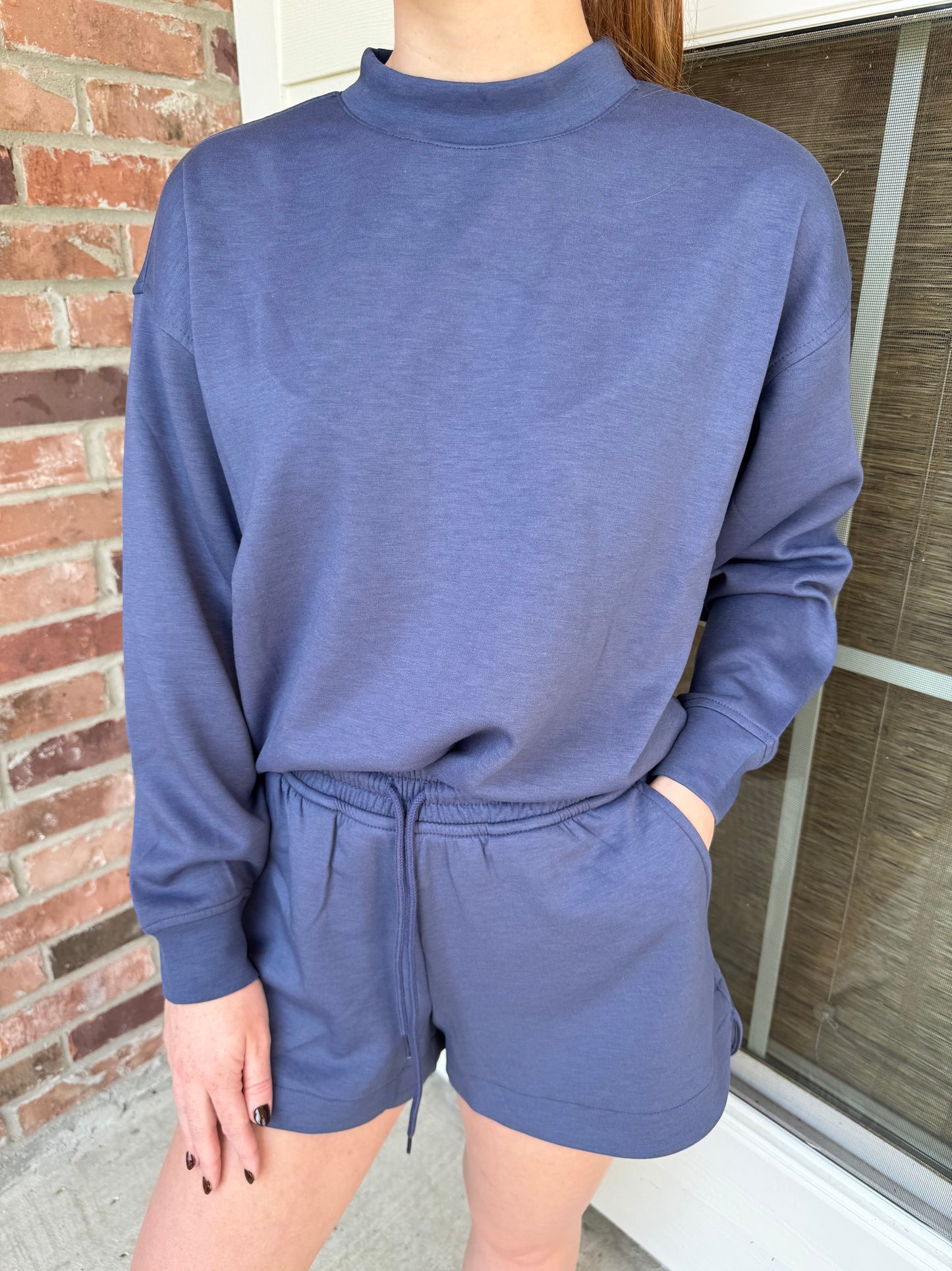 Camille Sweatshirt & Shorts Set