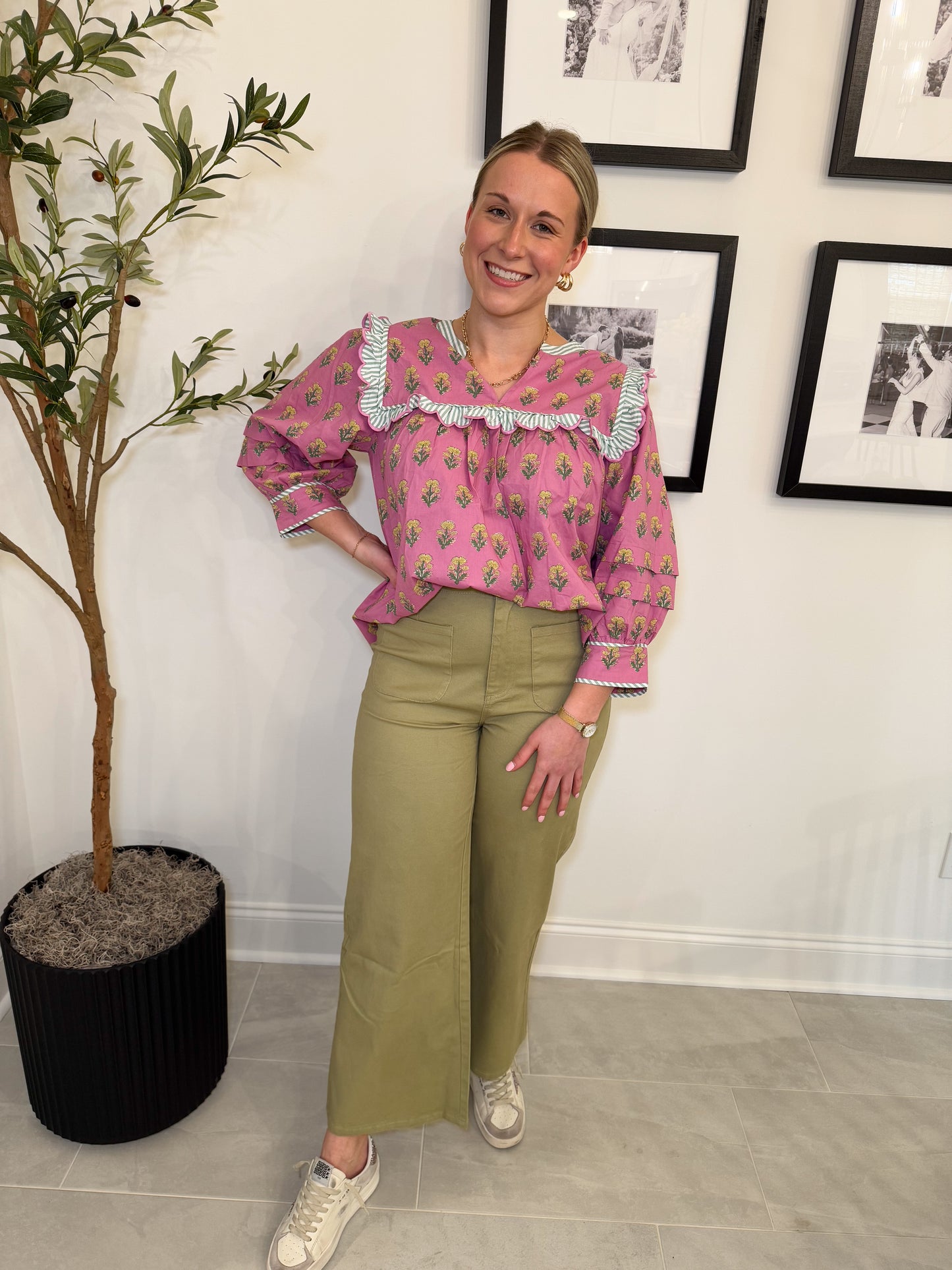 Camille Flutter Top