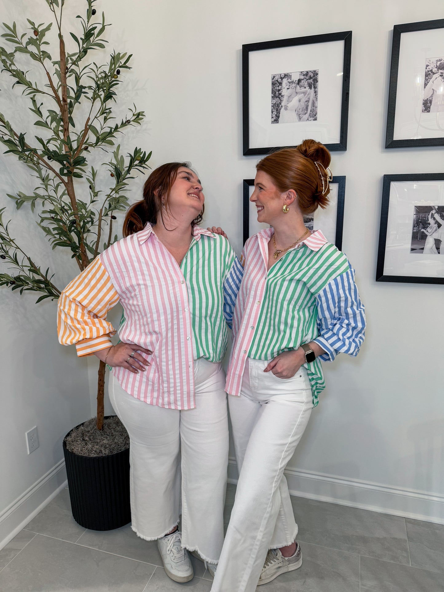 Brighter Days Button Down Top