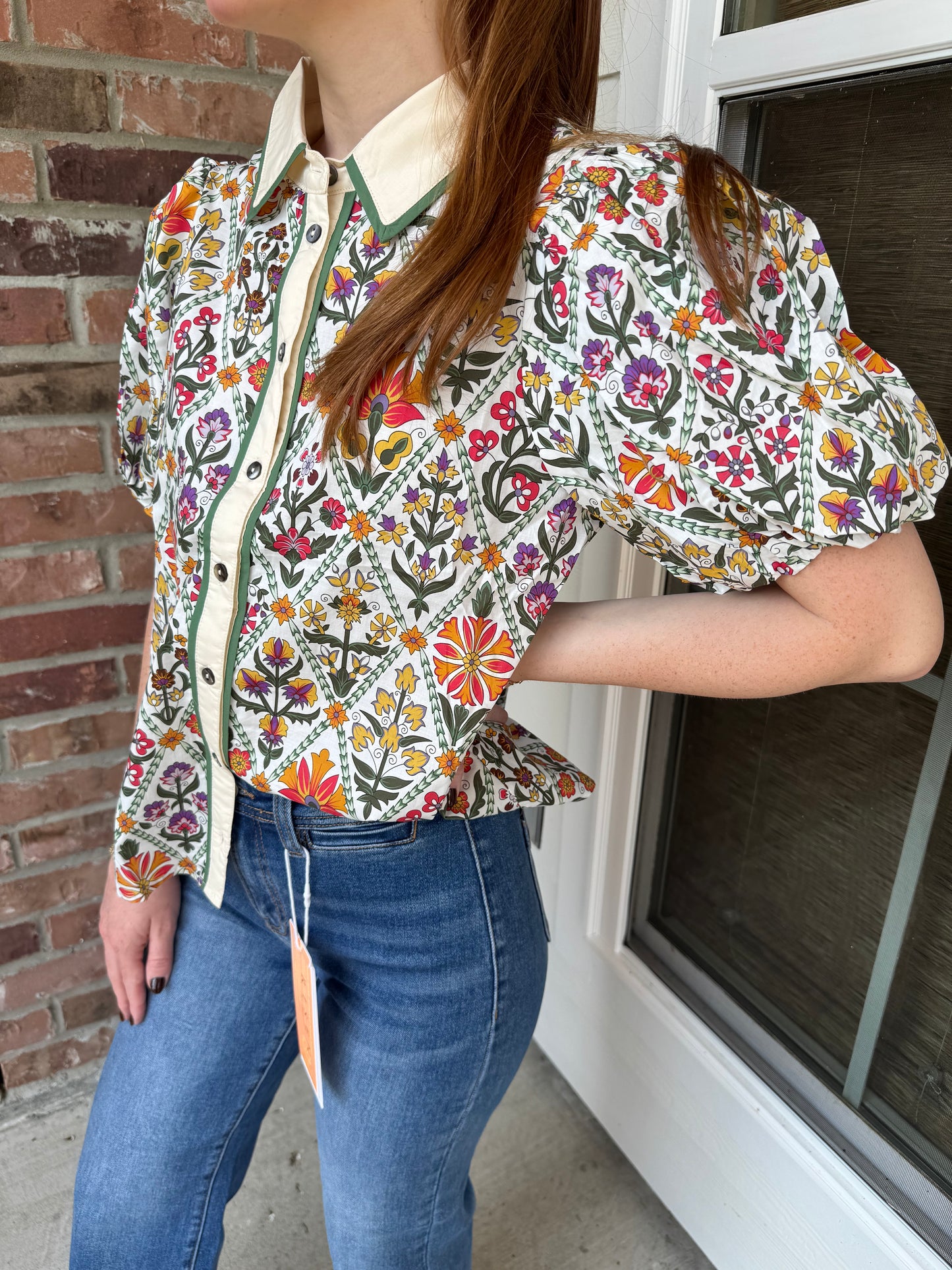 Terrace Views Floral Top