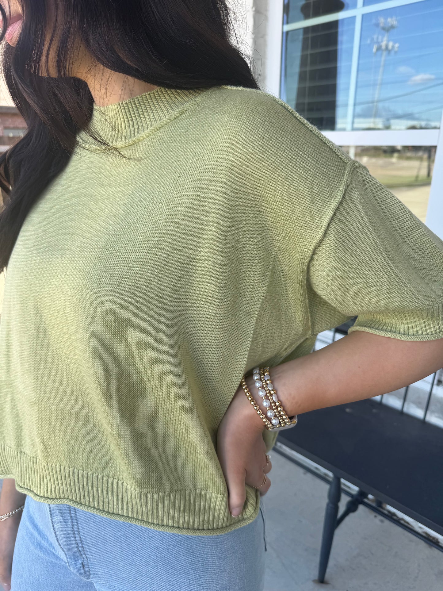 Everyday Avocado Lightweight Knit Tee