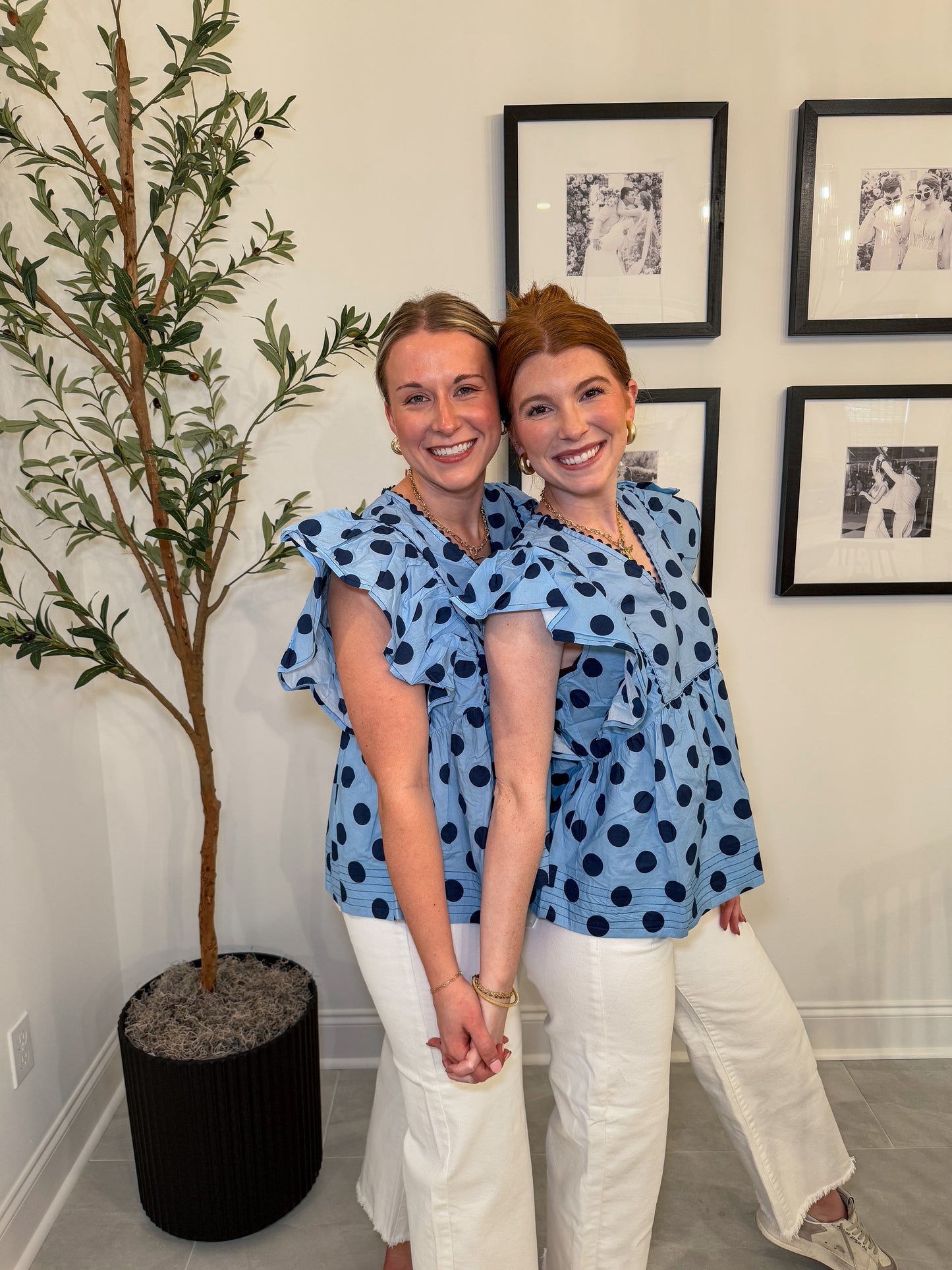 Molly Polka Dot Top