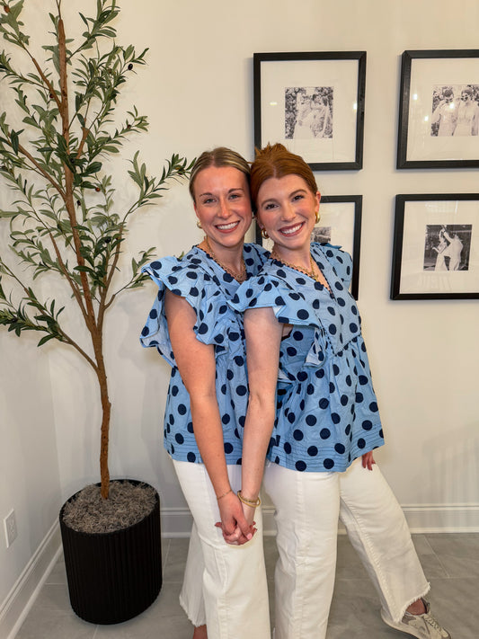 Molly Polka Dot Top