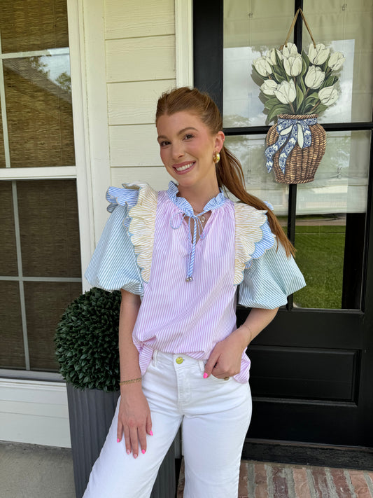 Pretty & Preppy Top