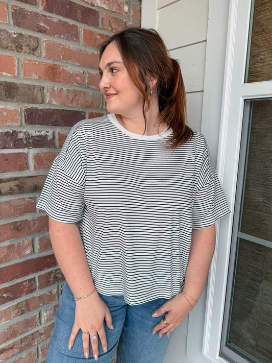 Levi Stripe Top