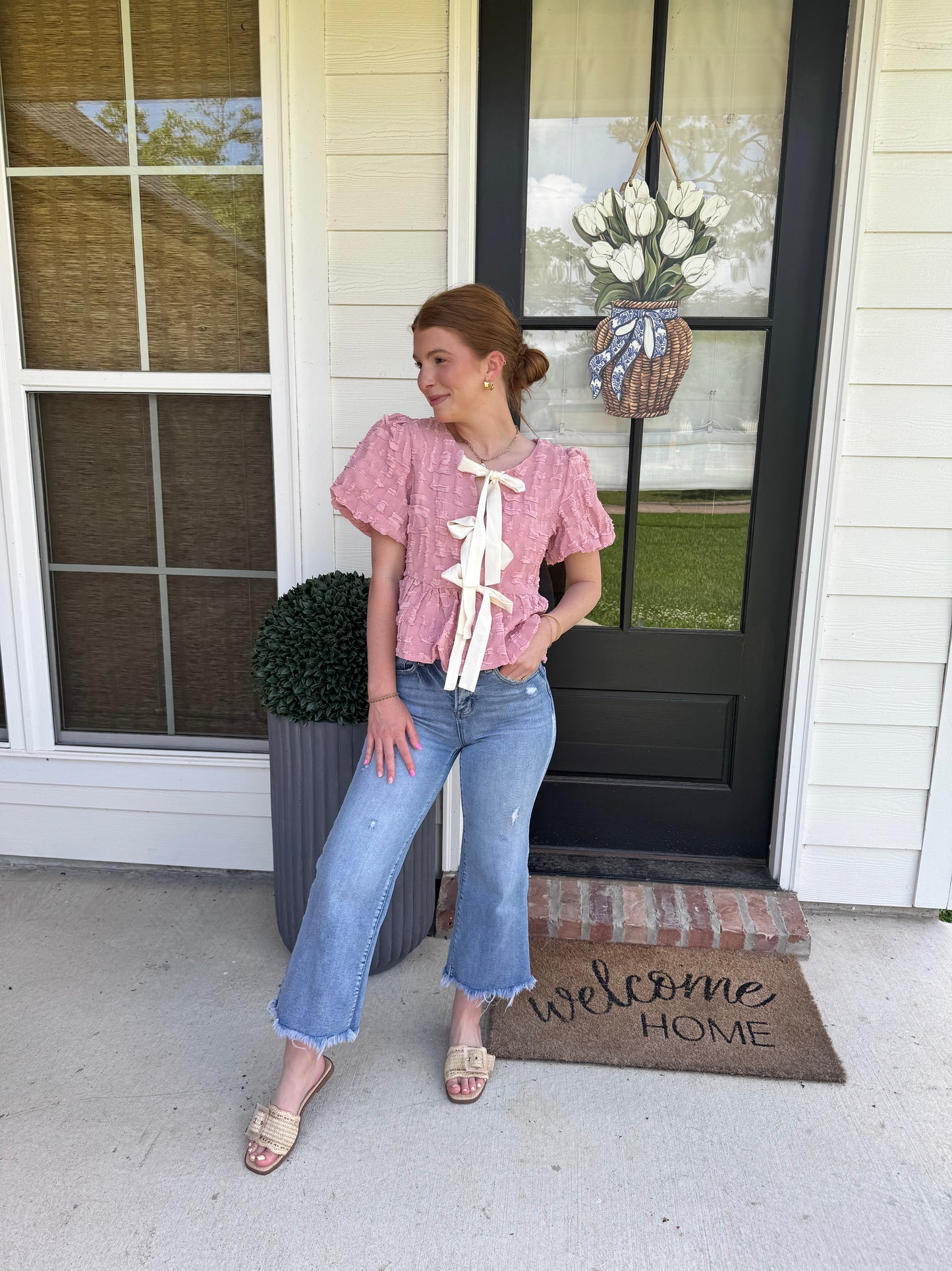 Something Sweet Peplum Top