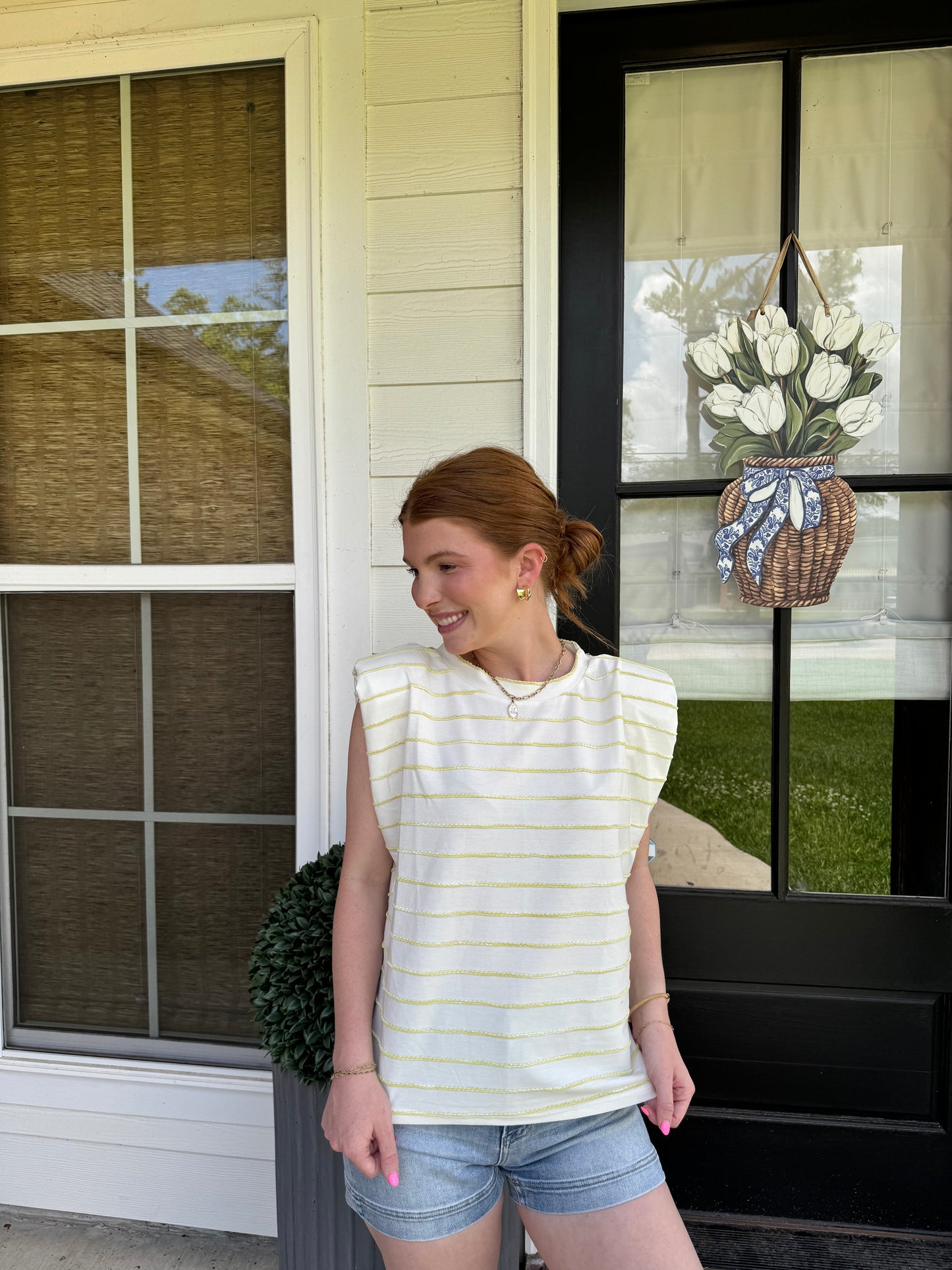 Mica Striped Top