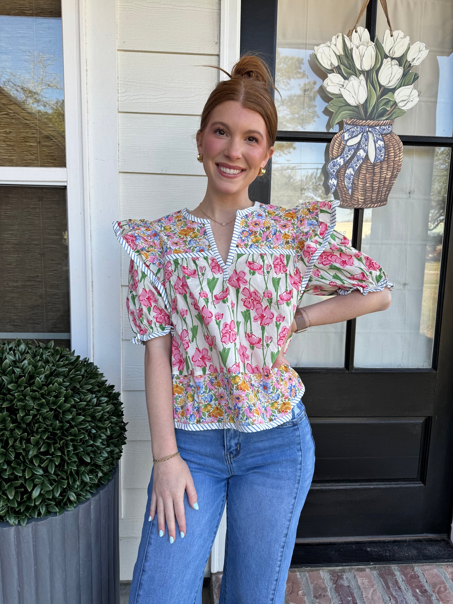 Lovely Florals Top
