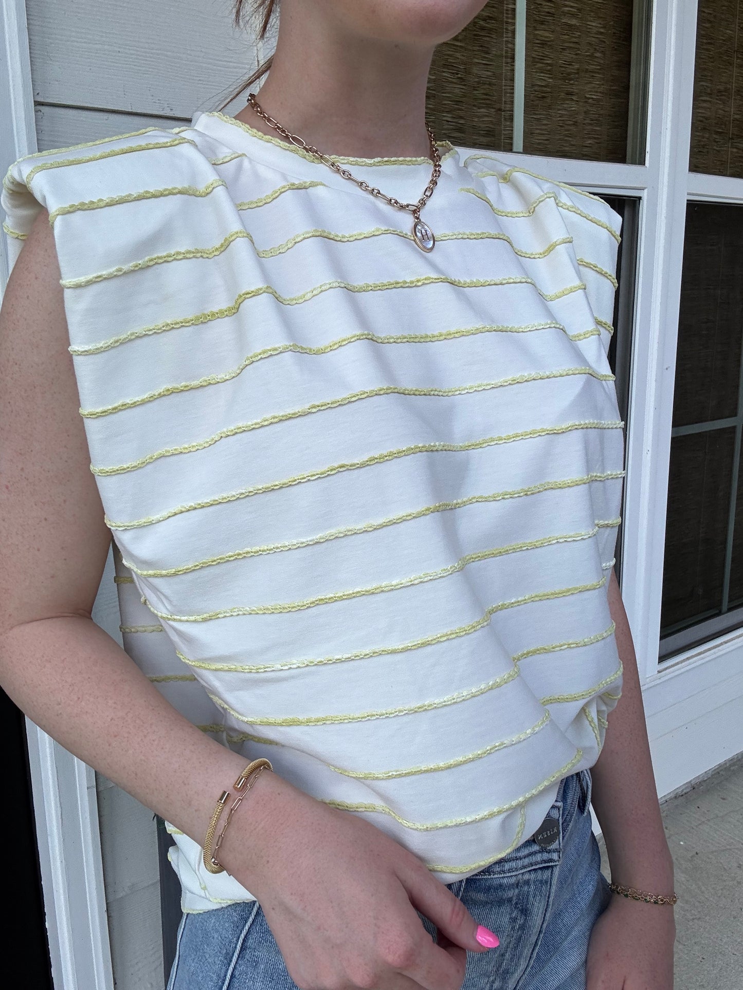 Mica Striped Top