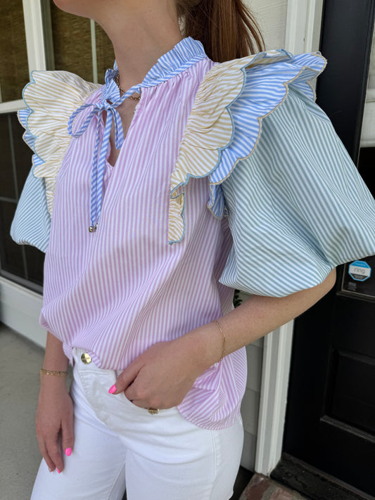 Pretty & Preppy Top