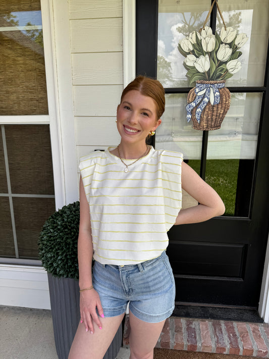 Mica Striped Top