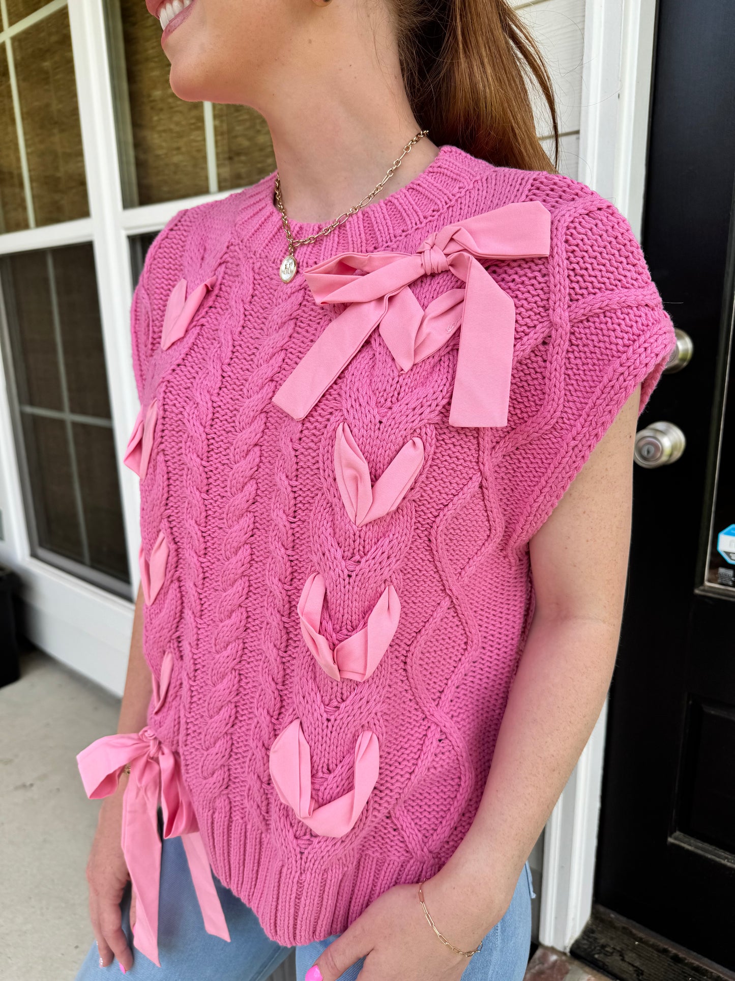 For The Love of Bows Sweater