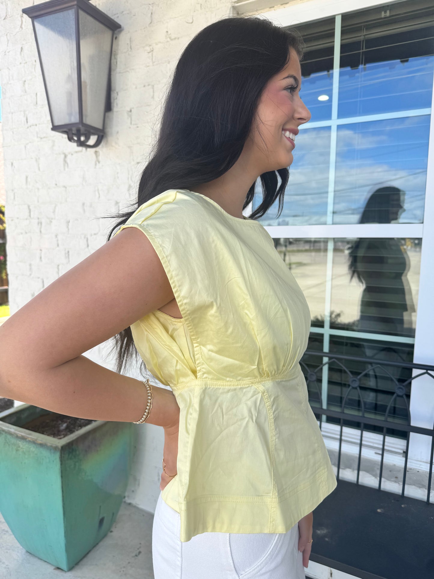 Banana Boat Neck Top