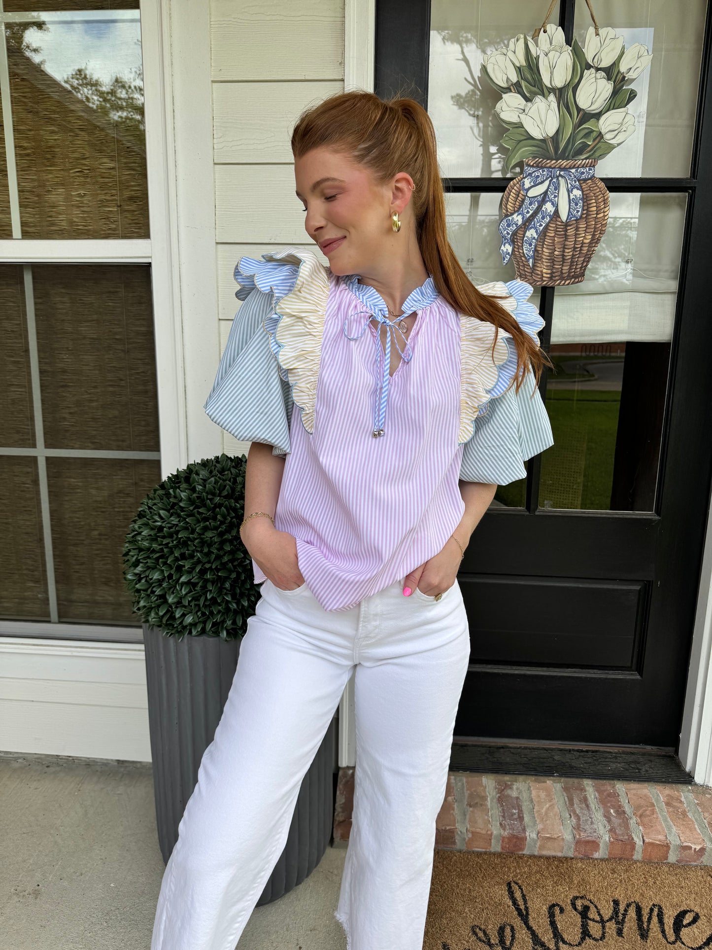 Pretty & Preppy Top