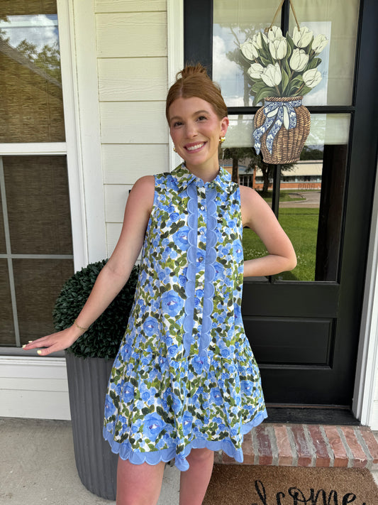 Garden Days Floral Dress