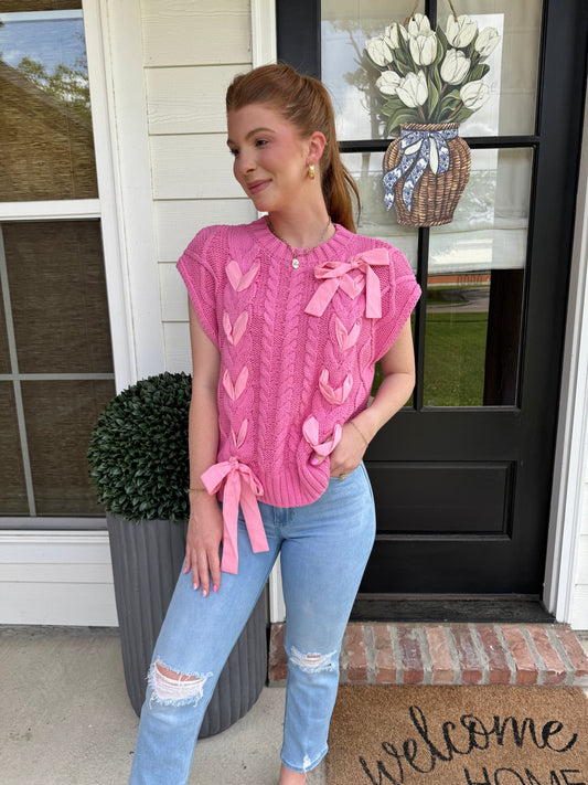 For The Love of Bows Sweater