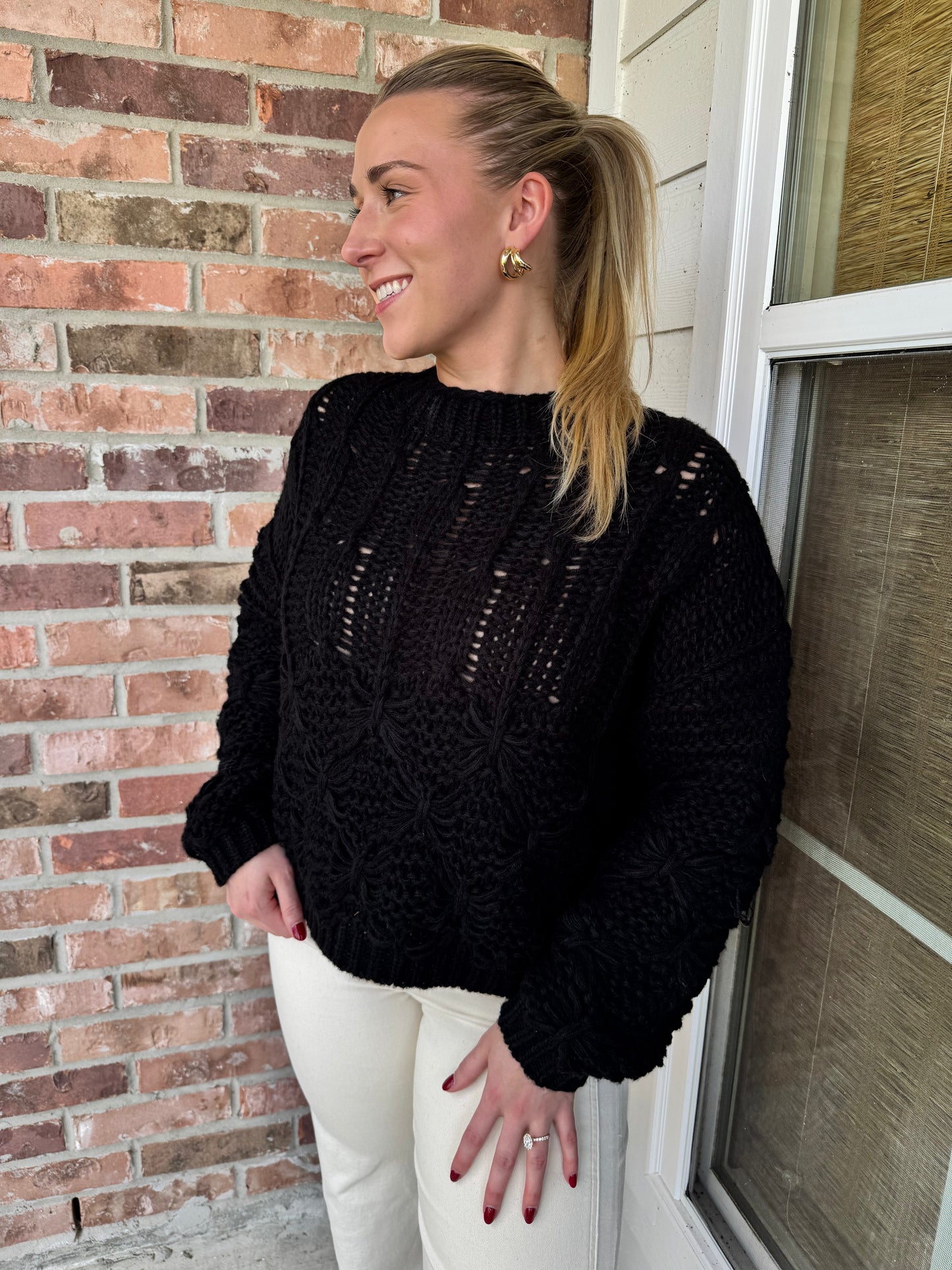 Charlie Chunky Knit Sweater