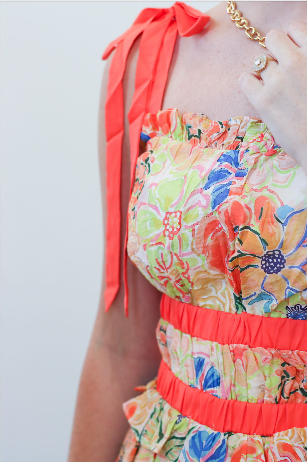 Sunshine & Seaside Floral Skort Romper