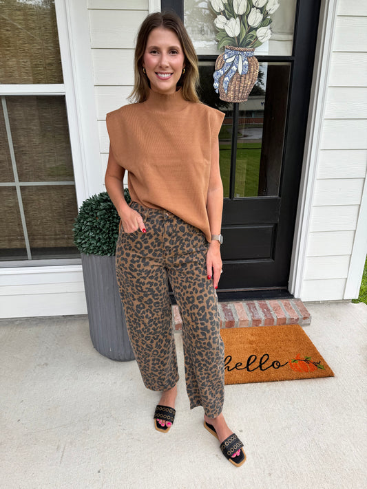 Greda Camel Hi-Lo Top