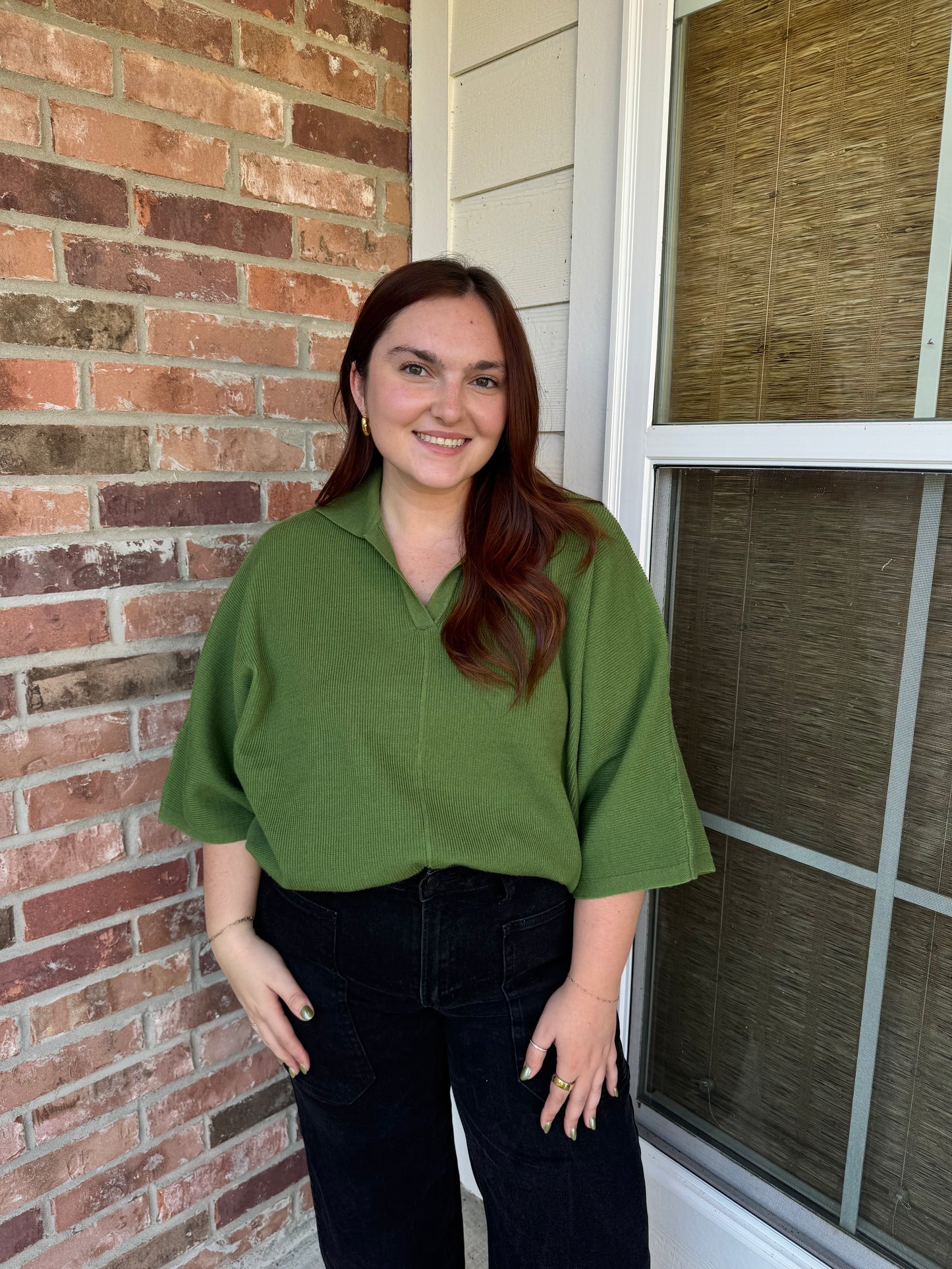 Moss Everyday Dream Ribbed Top