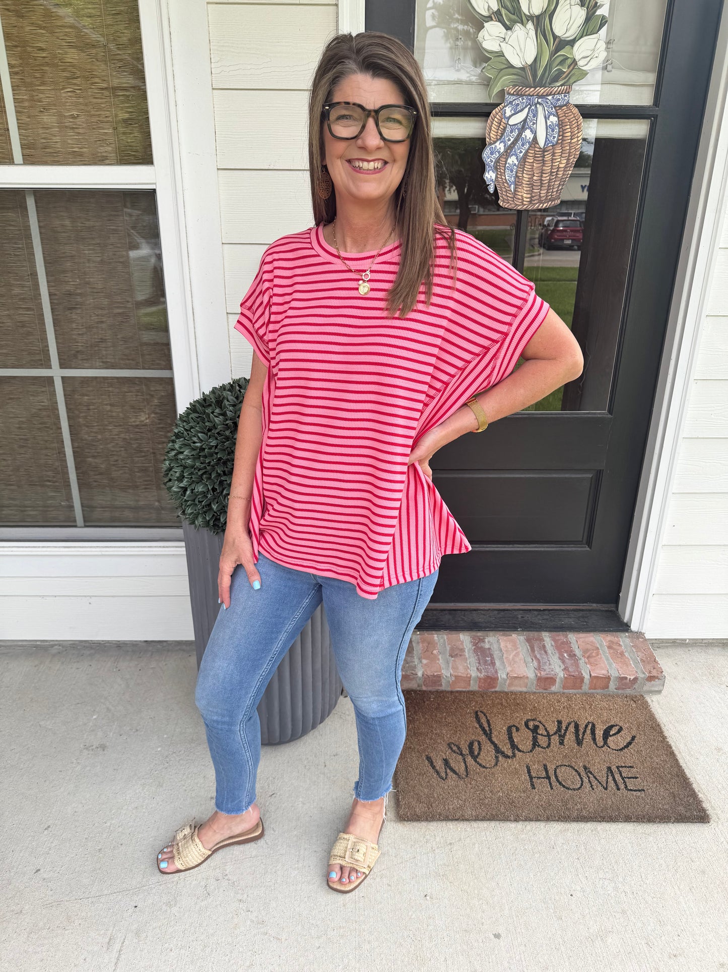Candy Twist Oversized Tee