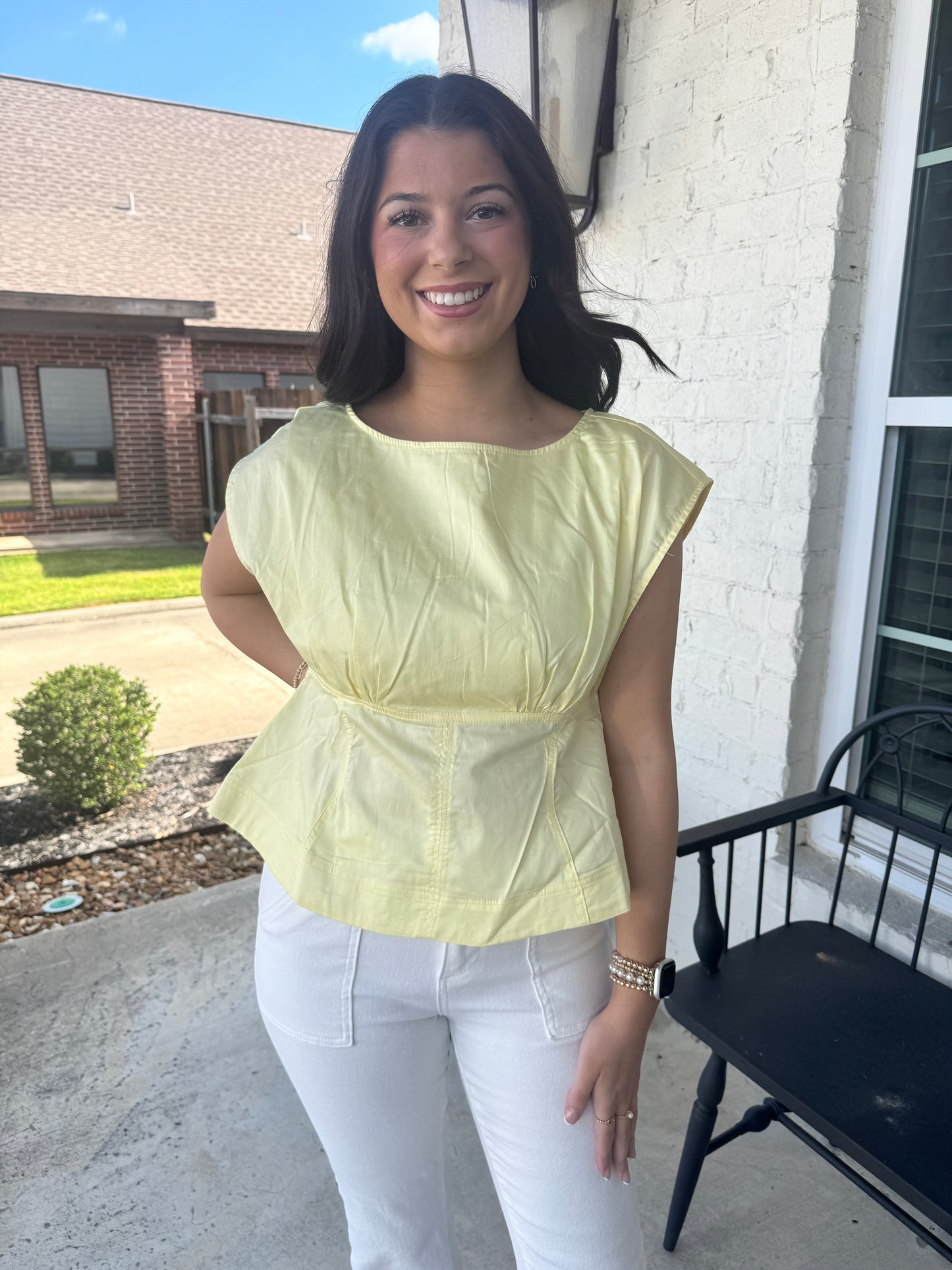 Banana Boat Neck Top