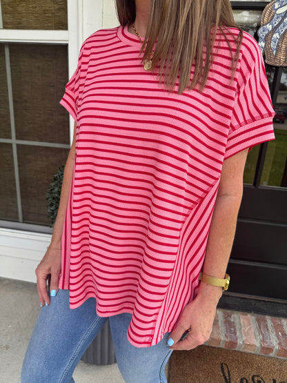 Candy Twist Oversized Tee