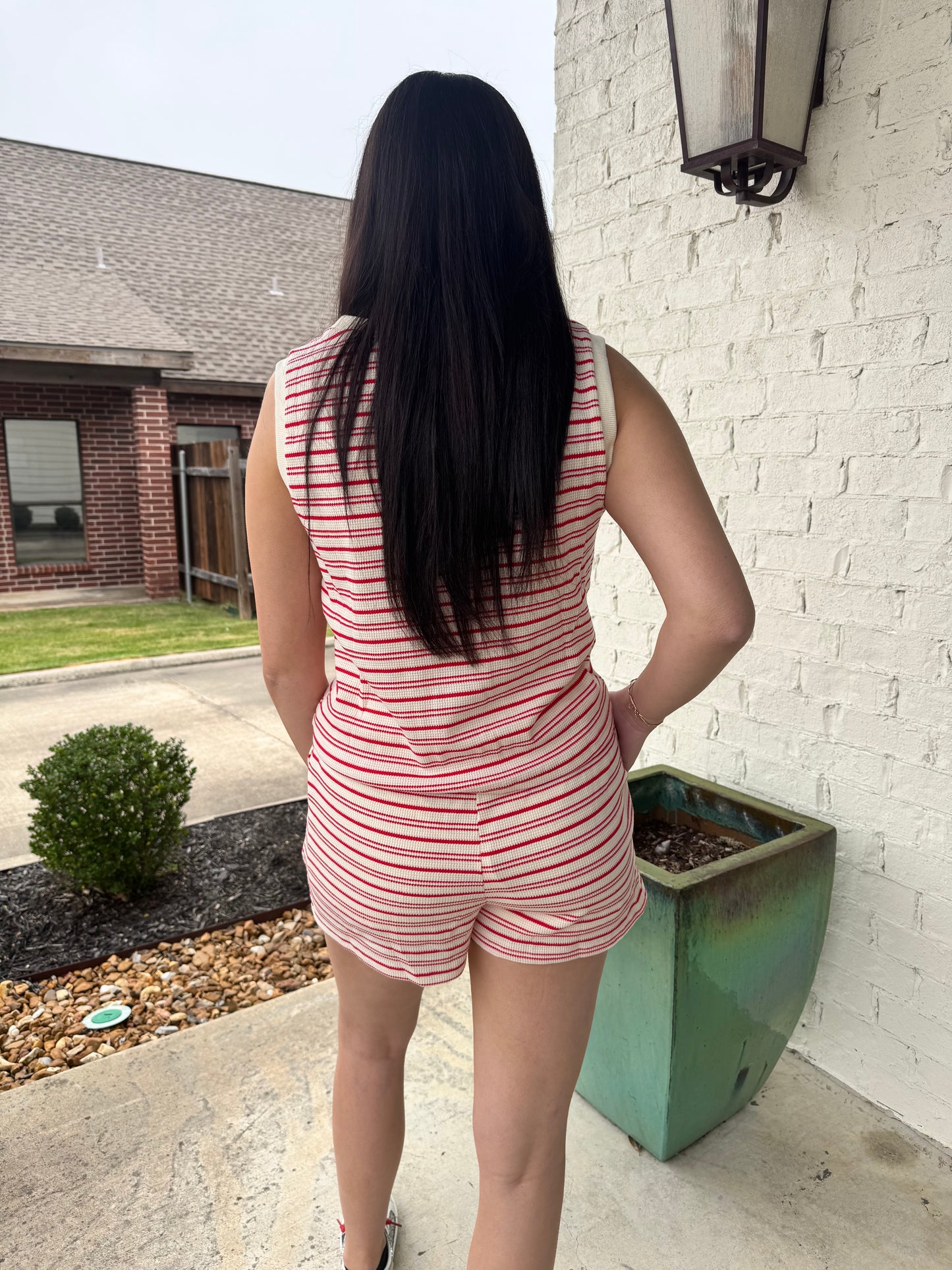 Ruby Ribbed Comfort Tank Set