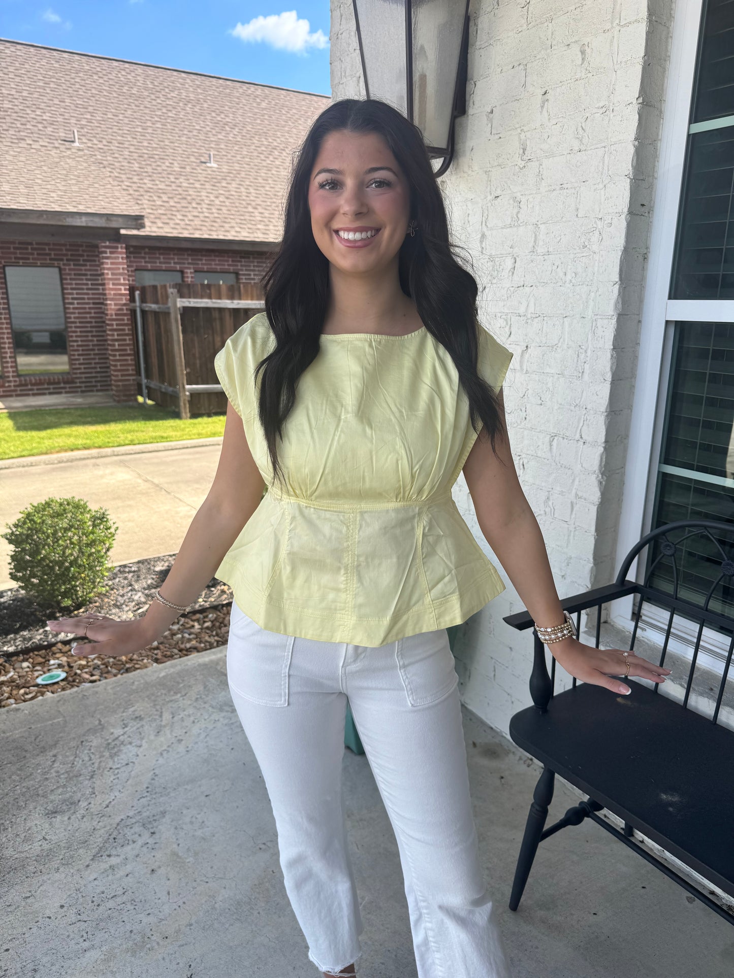 Banana Boat Neck Top