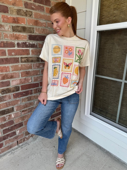 Good Vibes Stamp Tee