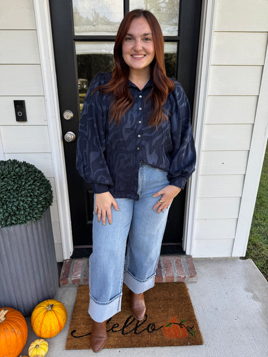 Francey Button Down Top