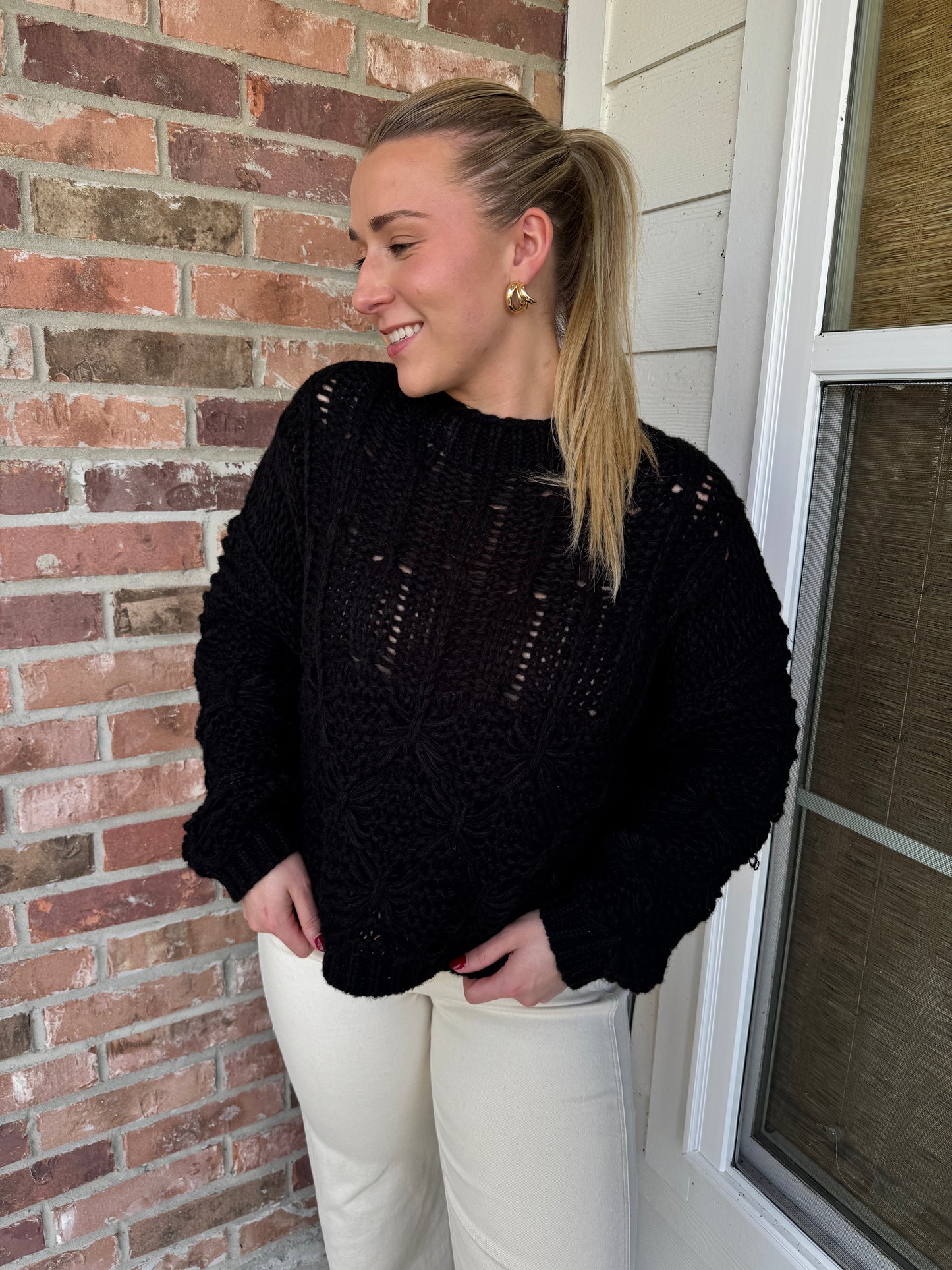 Charlie Chunky Knit Sweater