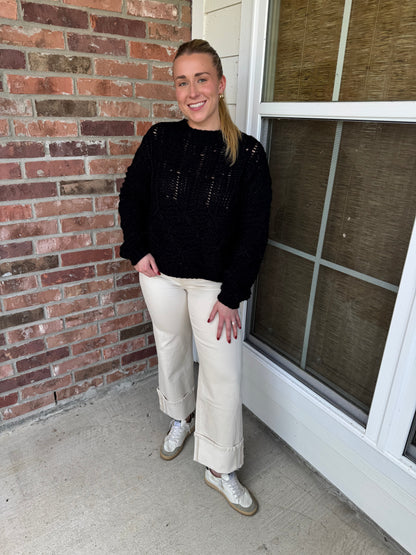 Charlie Chunky Knit Sweater