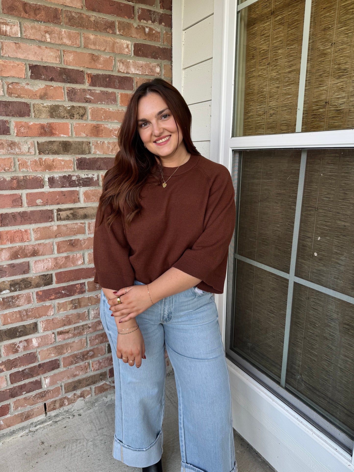 Claire Drop Shoulder Comfy Sweater