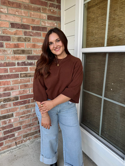 Claire Drop Shoulder Comfy Sweater