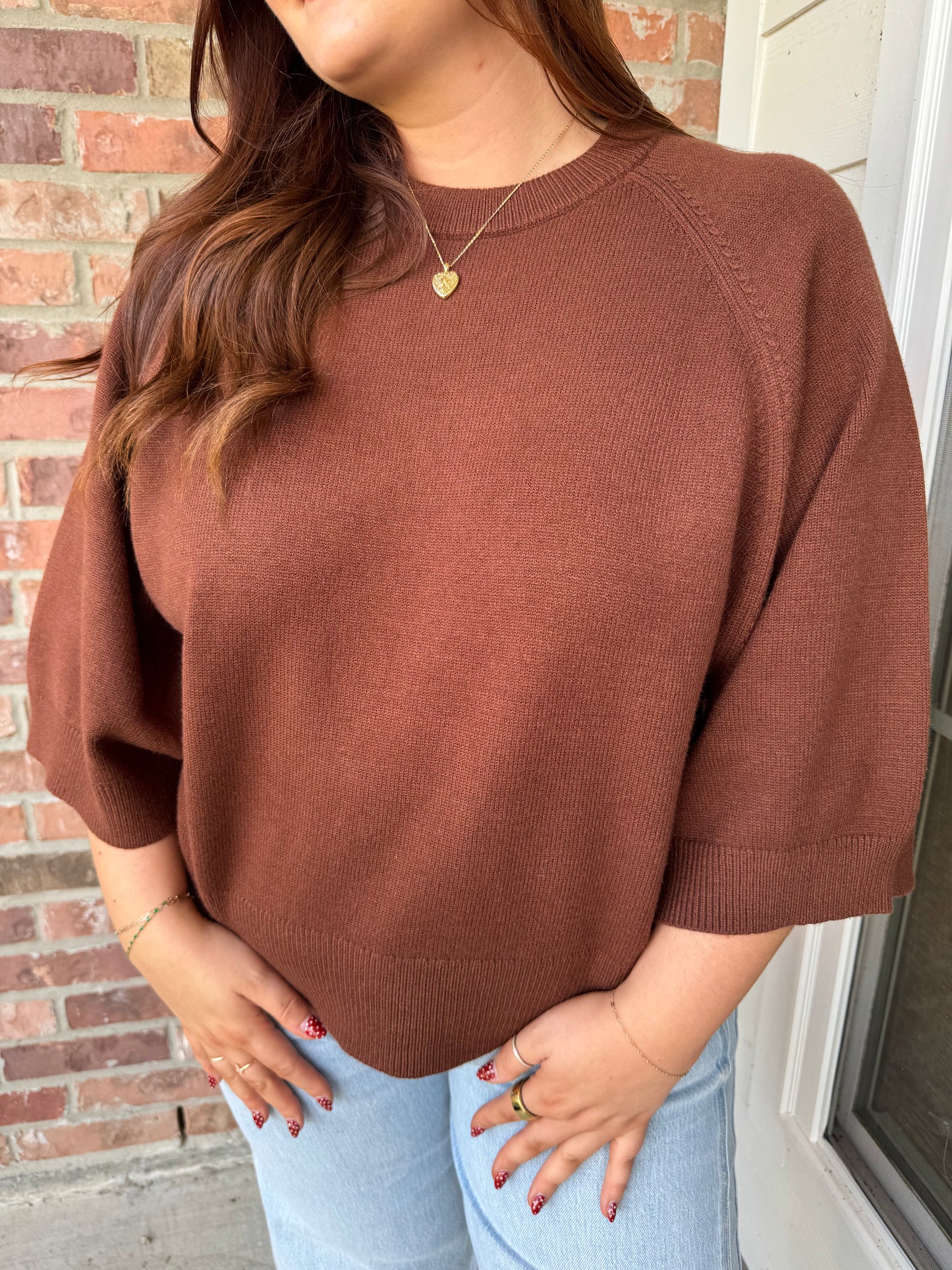 Claire Drop Shoulder Comfy Sweater