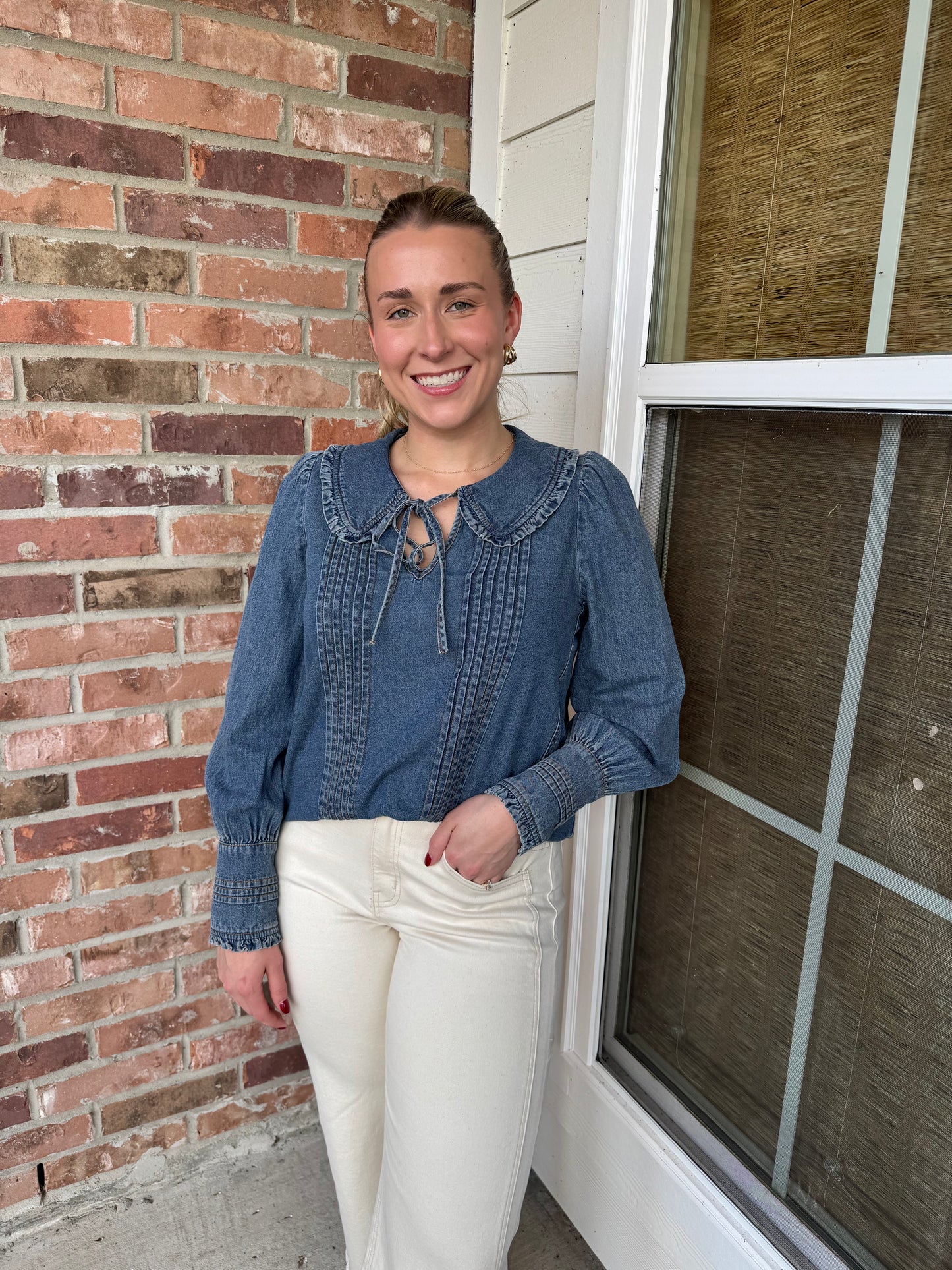 Vintage Sailor Denim Top