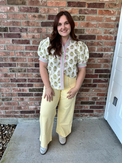 Bloom Where You're Planted Blouse