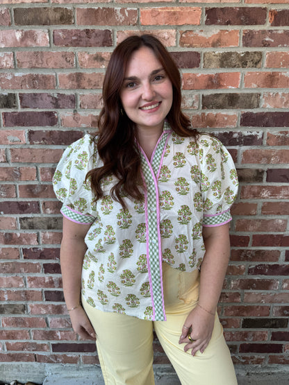 Bloom Where You're Planted Blouse