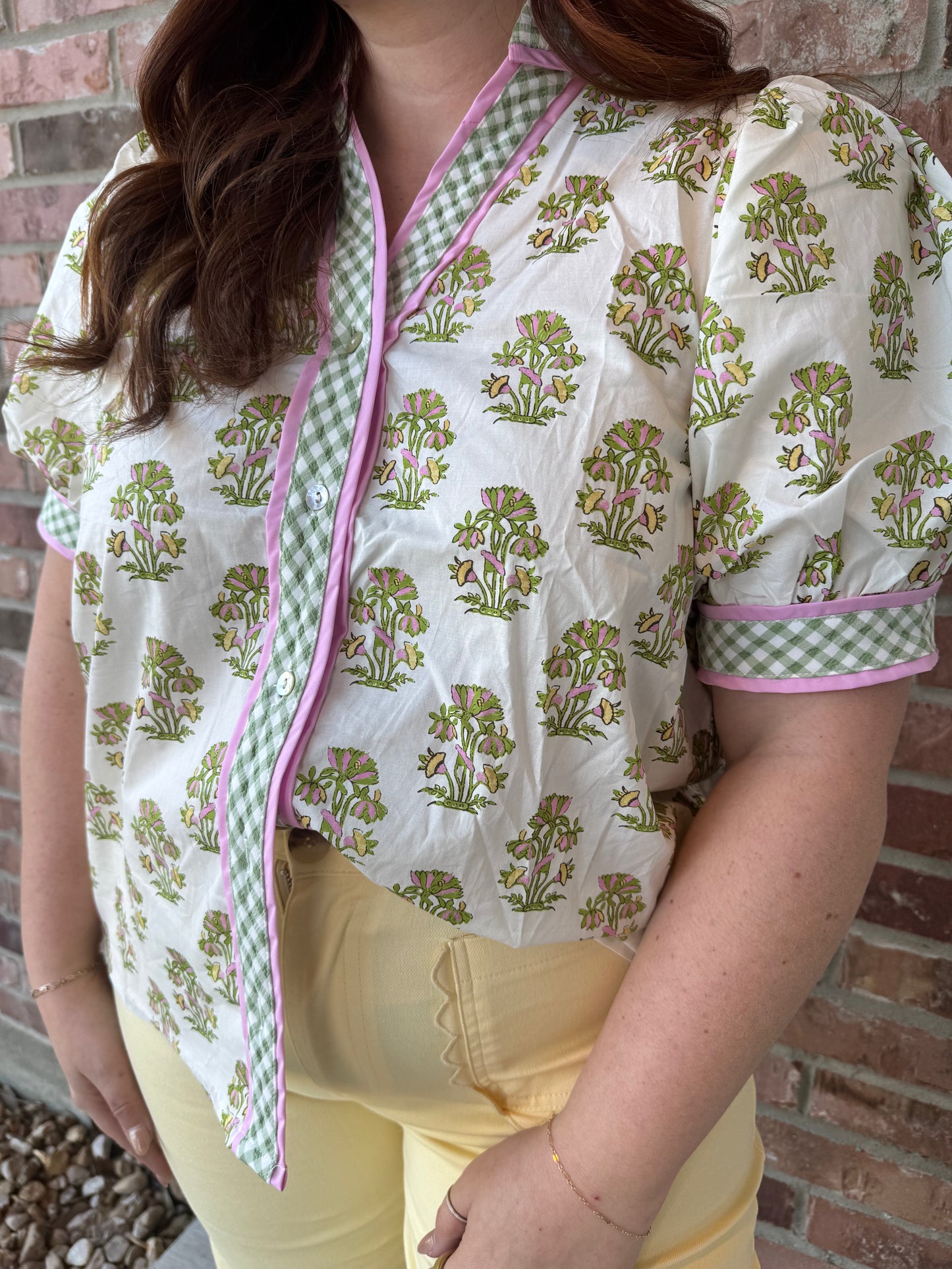 Bloom Where You're Planted Blouse