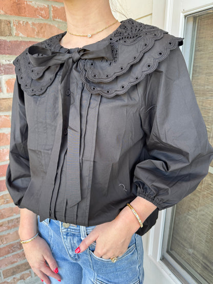 Sassy Southern Details Blouse